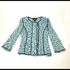 NWT St. John Couture Jade Multi Jacket (Size 4)